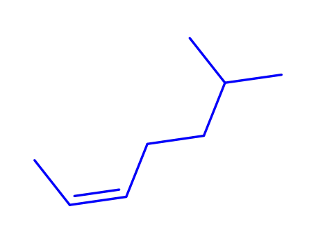 Molecular Structure of 73548-72-8 (6-METHYL-2-HEPTENE)