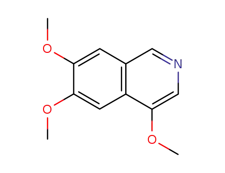 이소 퀴놀린, 4,6,7- 트리 메 톡시-(9CI)