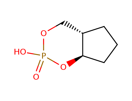 Cyclopenta[d]-1,3,2-dioxaphosphorin,hexahydro-2-hydroxy-, 2-oxide, (4aR,7aS)-rel- cas  73581-87-0
