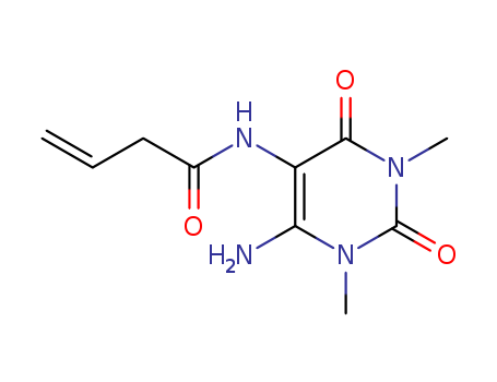 3-BUTENAMIDE,N-(6-AMINO-1,2,3,4-TETRAHYDRO-1,3-DIMETHYL-2,4-DIOXO-PYRIMIDIN-5-YL)-