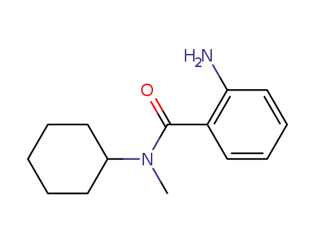 Molecular Structure of 73393-40-5 (2-AMINO-N-CYCLOHEXYL-N-METHYL-BENZAMIDE)