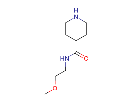 Piperidine-4-carboxylic acid (2-methoxy-ethyl)-amide