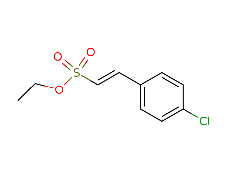 Ethenesulfonic acid, 2-(4-chlorophenyl)-, ethyl ester, (E)-