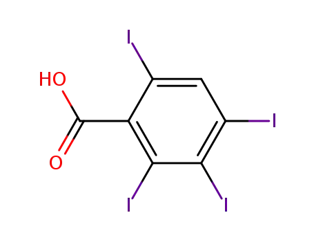 Molecular Structure of 71463-71-3 (2,3,4,6-TETRAIODOBENZOIC ACID)