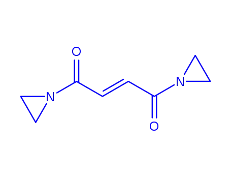 Molecular Structure of 73680-91-8 (1,1'-(Vinylenedicarbonyl)bisaziridine)