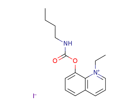 Quinolinium,8-[[(butylamino)carbonyl]oxy]-1-ethyl-, iodide (1:1)