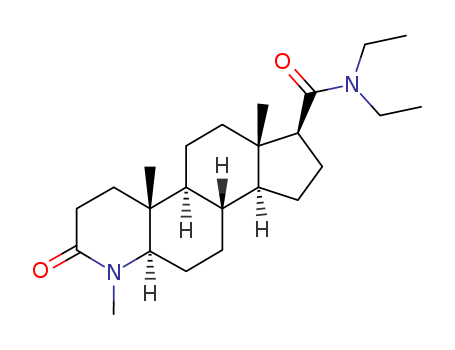 1H-Indeno[5,4-f]quinoline-7-carboxamide,N,N-diethylhexadecahydro-1,4a,6a-trimethyl-2-oxo-,(4aR,4bS,6aS,7S,9aS,9bS,11aR)-