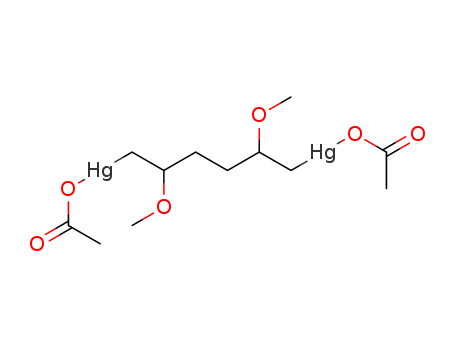 Mercury,bis(acetato-O)[m-(2,5-dimethoxy-1,6-hexanediyl)]di-(9CI) cas  7146-39-6