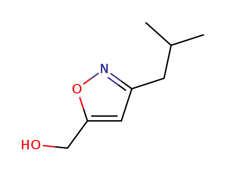 5-이속사졸메탄올, 3-(2-메틸프로필)-(9CI)