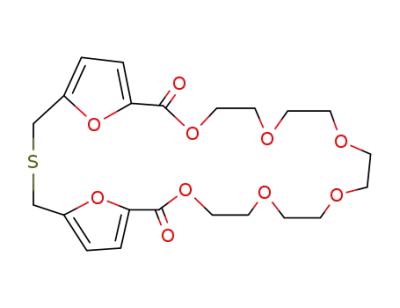 10,13,16,19,22,25,30,31-オクタオキサ-3-チアトリシクロ[25.2.1.15,8]ヘントリアコンタ-1(29),5,7,27-テトラエン-9,26-ジオン
