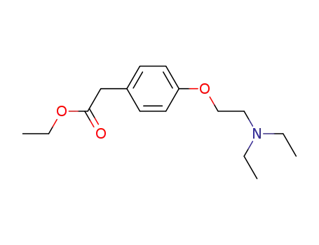 [4-(2-diethylamino-ethoxy)-phenyl]-acetic acid ethyl ester