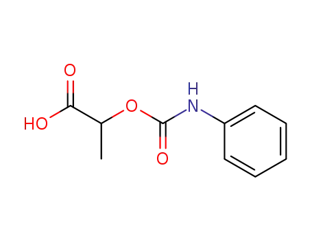 2-(Phenylcarbamoyloxy)propionic acid