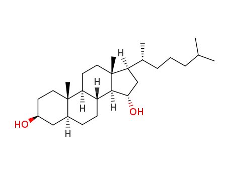 5α-cholestane-3,15α-diol