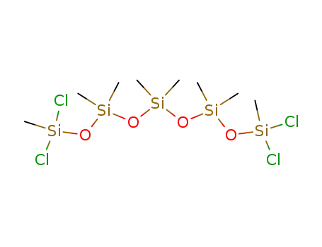 Molecular Structure of 86637-12-9 (1,1,9,9-tetrachlorooctamethylpentasiloxane)