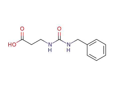 Molecular Structure of 71274-38-9 (3-{[(BENZYLAMINO)CARBONYL]AMINO}PROPANOIC ACID)