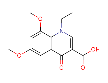6,8-dimethoxy-4-oxo-1,4-dihydro-quinoline-3-carboxylic Acid