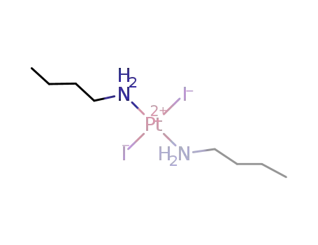 cis-[Pt(butylamine)<sub>2</sub>I<sub>2</sub>]