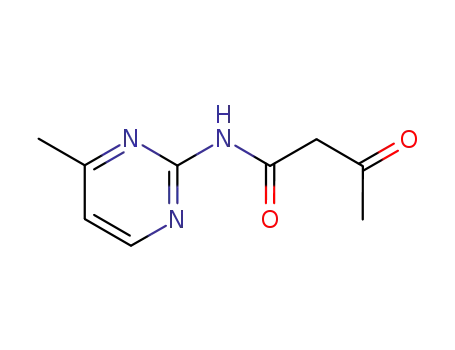 Molecular Structure of 713-70-2 (2-ACETOACETAMIDO-4-METHYLPYRIMIDINE)