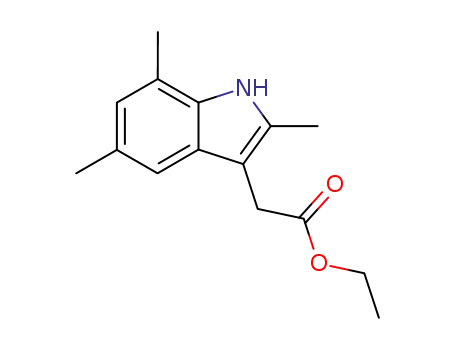 ethyl 2-(2,5,7-trimethyl-1H-indol-3-yl)acetate
