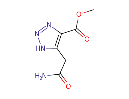 methyl 5-(2-amino-2-oxoethyl)-2H-1,2,3-triazole-4-carboxylate
