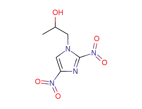 1H-Imidazole-1-ethanol, .alpha.-methyl-2,4-dinitro-