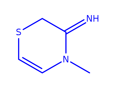 2H-1,4-THIAZIN-3(4H)-IMINE,4-METHYL-