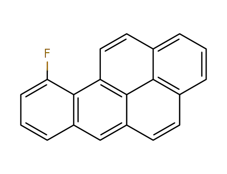 Molecular Structure of 74018-58-9 (10-fluorobenzo(a)pyrene)