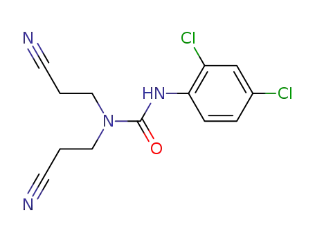1,1-Bis-(2-cyano-ethyl)-3-(2,4-dichloro-phenyl)-urea