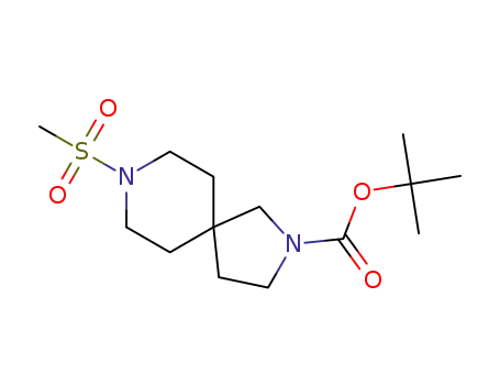 2,8-Diazaspiro[4.5]decane-2-carboxylic acid, 8-(methylsulfonyl)-, 1,1-dimethylethyl ester