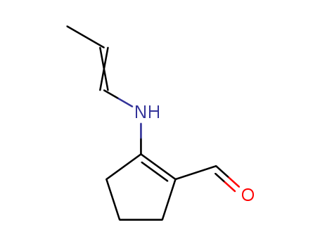 (E)-2-(1-ALLYLAMINO)-1-CYCLOPENTENE-1-CARBOXALDEHYDE