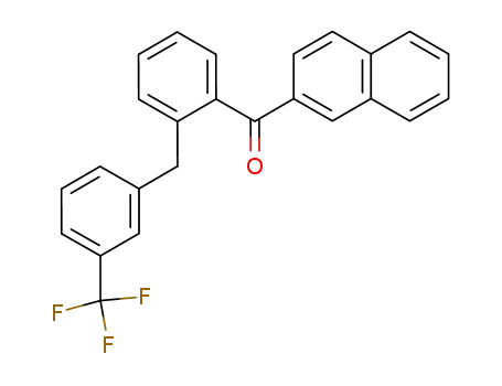 Naphthalen-2-yl{2-[3-(trifluoromethyl)benzyl]phenyl}methanone