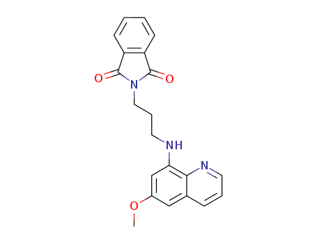 1H-Isoindole-1,3(2H)-dione,2-[3-[(6-methoxy-8-quinolinyl)amino]propyl]- cas  7399-04-4