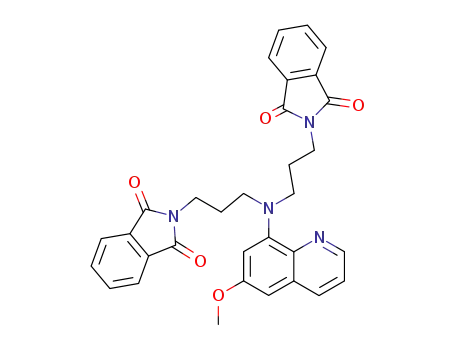 (6-methoxy-[8]quinolyl)-bis-(3-phthalimido-propyl)-amine