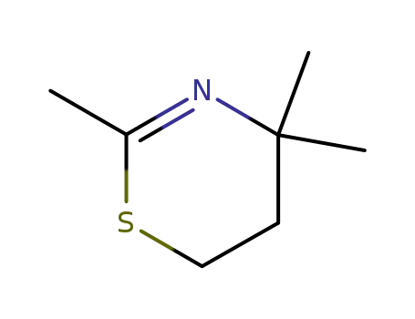 Molecular Structure of 74007-82-2 (2,4,4-trimethyl-5,6-dihydro-4H-1,3-thiazine)