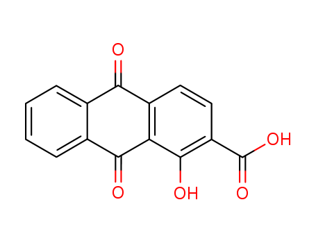 1-hydroxy-9,10-dioxo-anthracene-2-carboxylic acid cas  7400-93-3