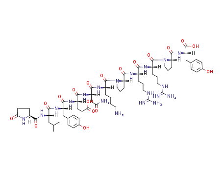 Molecular Structure of 74032-89-6 (NEUROTENSIN (1-11))