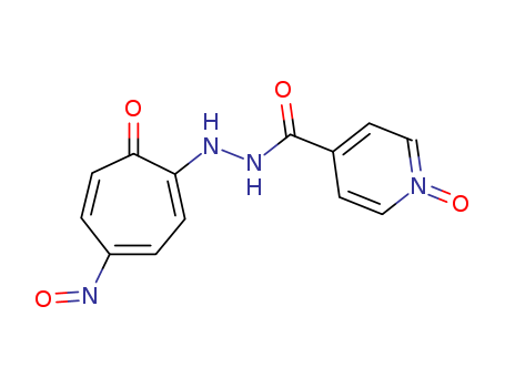 2-[hydroxy-(1-hydroxypyridin-4-ylidene)methyl]diazenyl-5-nitrosocyclohepta-2,4,6-trien-1-one