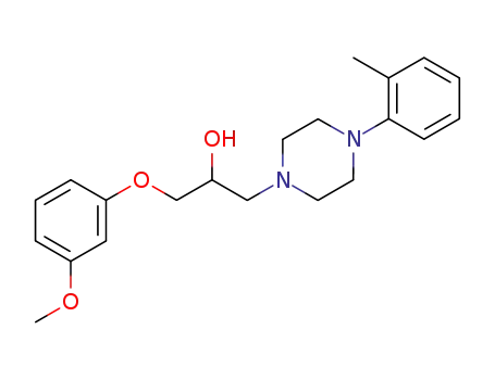 α-[(3-メトキシフェノキシ)メチル]-4-(o-トリル)-1-ピペラジンエタノール