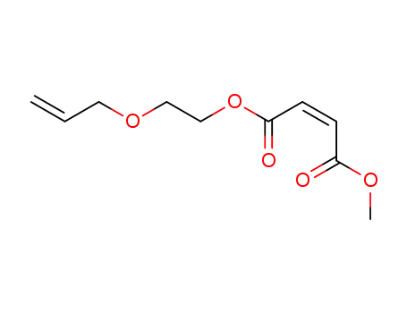 Molecular Structure of 116983-87-0 (maleic acid-(2-allyloxy-ethyl ester)-methyl ester)
