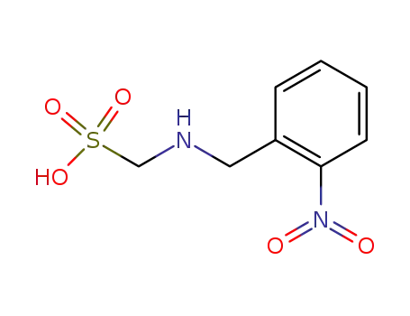 Molecular Structure of 7400-34-2 ([(2-nitrobenzyl)amino]methanesulfonic acid)