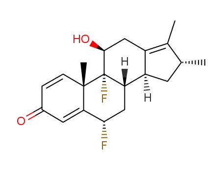6α,9α-difluoro-16α,17-dimethyl-11β-hydroxy-18-norandrosta-1,4,13(17)-trien-3-one