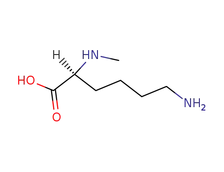Molecular Structure of 7431-89-2 (N-alpha-Methyl-L-lysinehydrochloride)