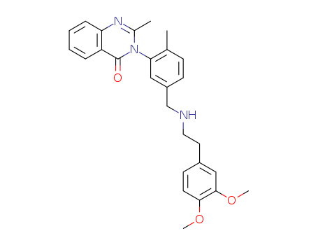3-[5-[[2-(3,4-dimethoxyphenyl)ethylamino]methyl]-2-methylphenyl]-2-methylquinazolin-4-one hydrate