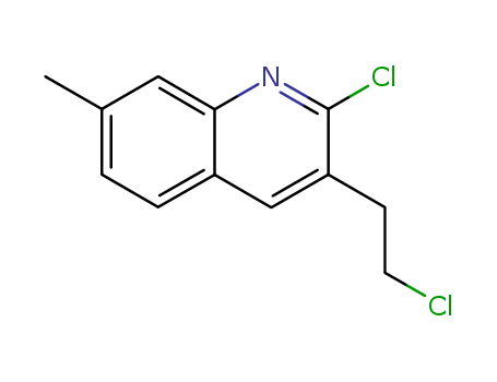 2-chloro-3-(2-chloroethyl)-7-methylquinoline