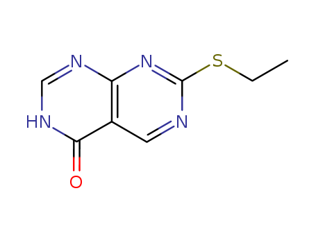 Pyrimido[4,5-d]pyrimidin-4(3H)-one,7-(ethylthio)-