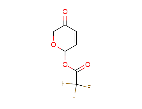 Trifluoro-acetic acid 5-oxo-5,6-dihydro-2H-pyran-2-yl ester