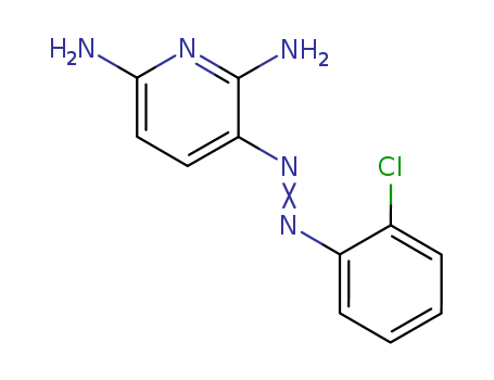 3-((o-Chlorophenyl)azo)-2,6-diaminopyridine cas  74037-43-7