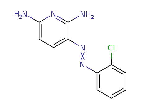 3-(o-클로로페닐아조)-2,6-피리딘디아민