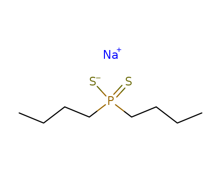 Phosphinodithioic acid, P,P-dibutyl-,sodium salt (1:1)