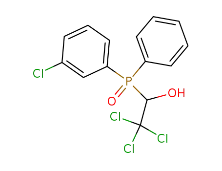 1-[(m-클로로페닐)페닐포스피닐]-2,2,2-트리클로로에탄올
